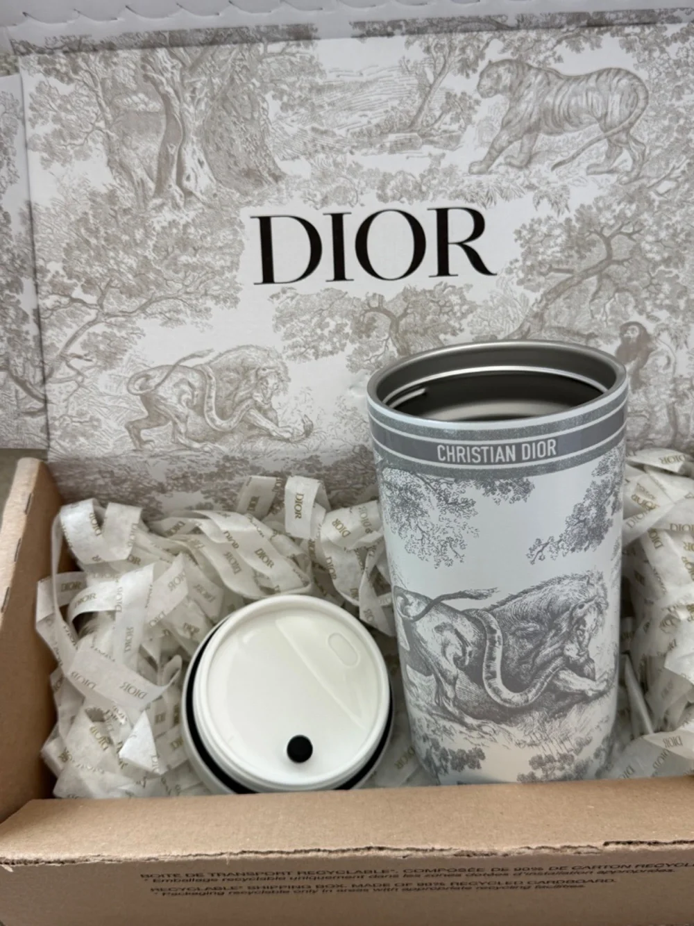 New Dior “Toile De Jouy” tumbler - Picture 4 of 8